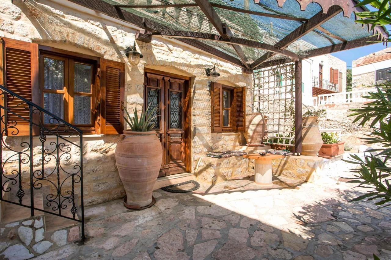 Anna'S House Traditional Chalki Town Luaran gambar